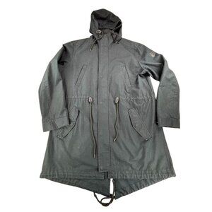 Southpole Hooded Jacket Mens L Black